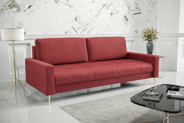 Design Ecksofa L-Form Couch Leder Beige Wohnzimmer Elegant Luxus Moderne Möbel