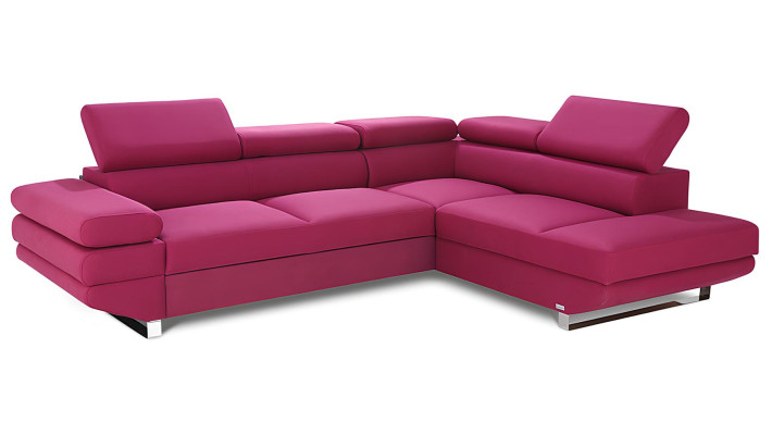 Wohnlandschaft Ecksofa L-Form Sofa Couch Design Couch Polster Textil Modern Neu