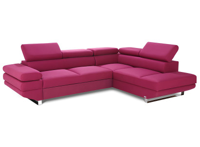 Wohnlandschaft Ecksofa L-Form Sofa Couch Design Couch Polster Textil Modern Neu