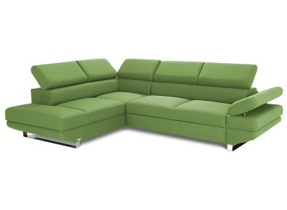 Wohnlandschaft Ecksofa L-Form Sofa Couch Design Couch Polster Textil Modern Neu