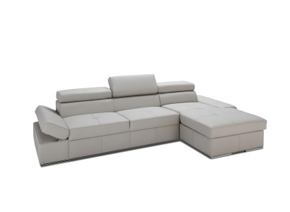 Ecksofa Moderne Sofa Eck Couch Design Polster 100% Leder Wohnlandschaft Garnitur