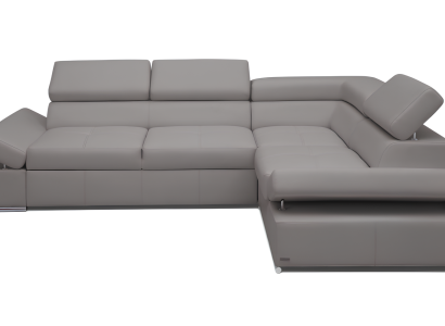 Ecksofa Moderne Sofa Eck Couch Garnitur Wohnlandschaft Design Polster 100% Leder