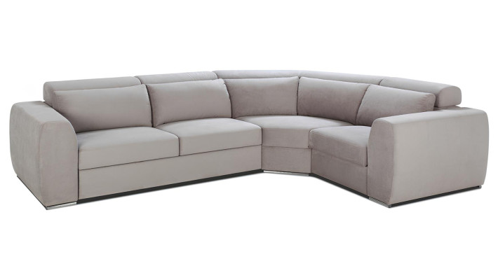 Ecksofa Stoff L-Form Couch Design Polster Textil Eck Moderne Wohnlandschaft Neu