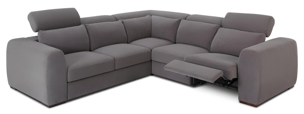 Wohnlandschaft Ecksofa L-Form Sofa Couch Design Couch Textil Modern Polster Neu