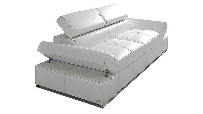 Sofa 2 Sitzer Couch Design Polster Modern Textil Stoff Bettfunktion Zweisitzer