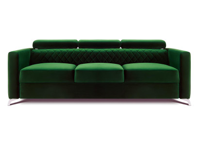 Couch Design Polster Modern Textil Stoff Bettfunktion Sofa 3 Sitzer Dreisitzer