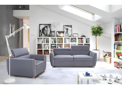Sessel Designer Polster Stoff Textil 1er Lounge Club Fernseh 1Sitzer Stuhl Relax