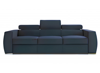 Sofagarnitur 3+1+1 Sitzer Bettfunktion Design Polster Modern Textil Stoff Sofas