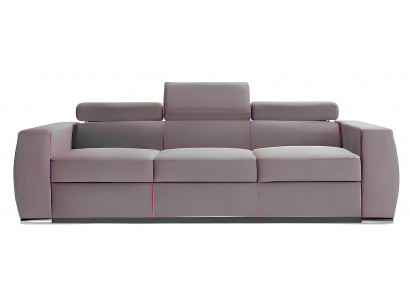 Sofagarnitur Bettfunktion Design Polster Modern Textil Stoff Sofas 3+3 Sitzer
