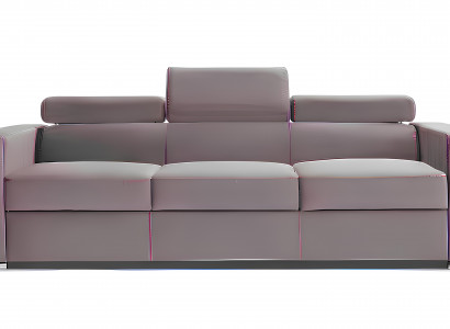 Sofagarnitur Bettfunktion Design Polster Modern Textil Stoff Sofas 3+3 Sitzer