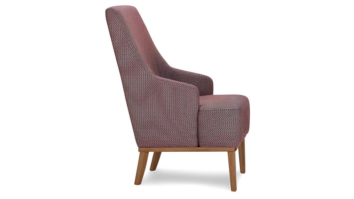 Sessel Designer Stuhl Polster Relex Stoff Textil Leder Lounge Fernseh 1 Sitzer