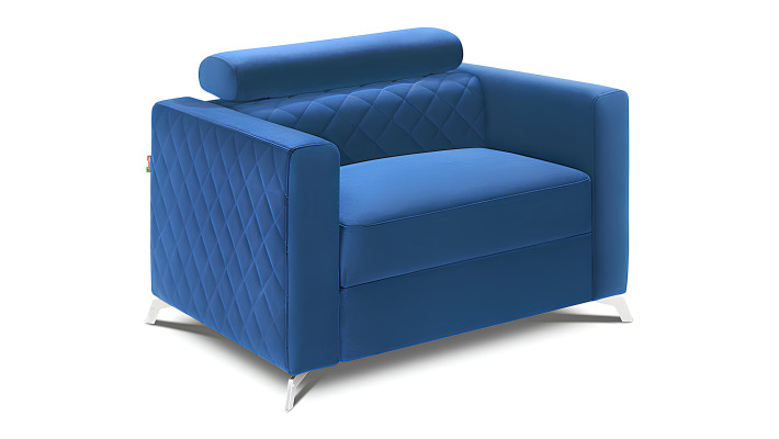 Sessel Designer Stuhl Polster Relax Textil Leder Lounge Einsitzer Club Sofa Neu