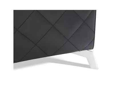 Sessel Designer Stuhl Polster Relex 100% Italienisches  Leder Lounge 1 Sitzer