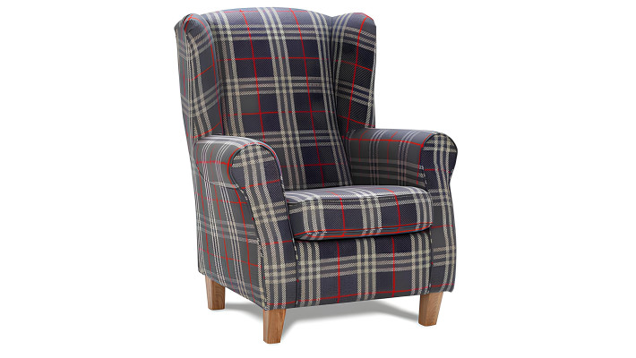 Sessel Club Lounge Design Stuhl Polster Sofa 1 Sitzer Relax Ohrensessel Fernseh