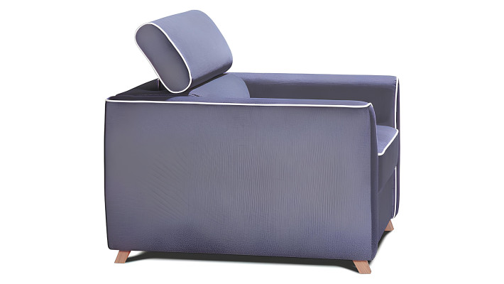 Sessel Designer Polster Relax Stoff Textil 1er Lounge Club Fernseh 1Sitzer Stuhl