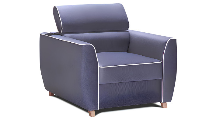 Sessel Designer Polster Relax Stoff Textil 1er Lounge Club Fernseh 1Sitzer Stuhl