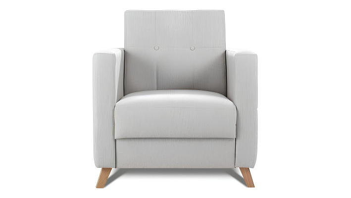 Sessel Club Lounge Designer Stuhl Polster Sofa 1 Sitzer Relax Fernseh Grauer Neu