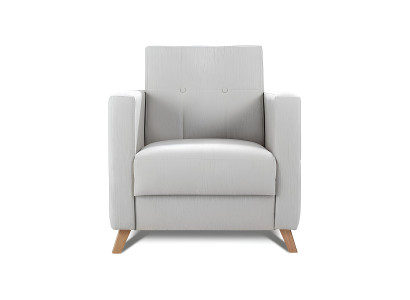 Sessel Club Lounge Designer Stuhl Polster Sofa 1 Sitzer Relax Fernseh Grauer Neu