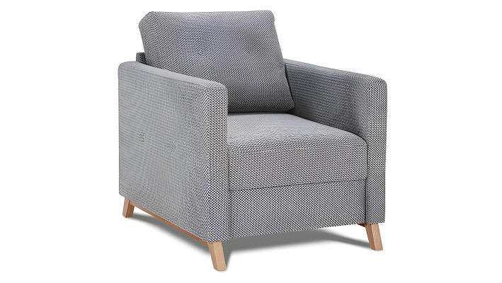 Design Sessel Club Lounge Stuhl Polster Sofa 1 Sitzer Relax Drehbar Fernseh Neu