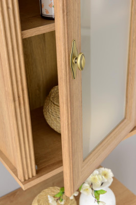 Design Badezimmer Möbel Bad 5 tlg Set Garnitur Schrank Waschbecken Landhaus Stil