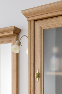 Wandschrank Hängeschrank Ablageschrank Küche Bad Vollholz Möbel Echtholz Regal