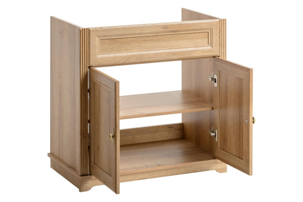 Waschtisch  Waschbeckenunterschrank 80 cm Waschbecken Waschtisch Landhaus Stil