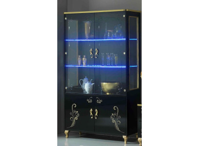 Kommode Vitrine Kommoden Vitrinen Wohnzimmer Anrichte Designer Schrank Schränke