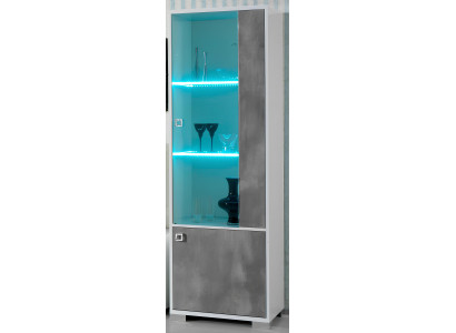 Moderne Vitrine Anrichte Luxus Schaufenster Vitrinen Glas Schrank Stil Möbel