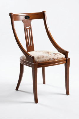Stuhl Set Klassische Sitz Polster Garnitur Designer Stühle Lehn 4x Holz Barock