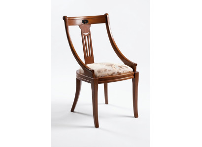 Stuhl Set Klassische Sitz Polster Garnitur Designer Stühle Lehn 4x Holz Barock