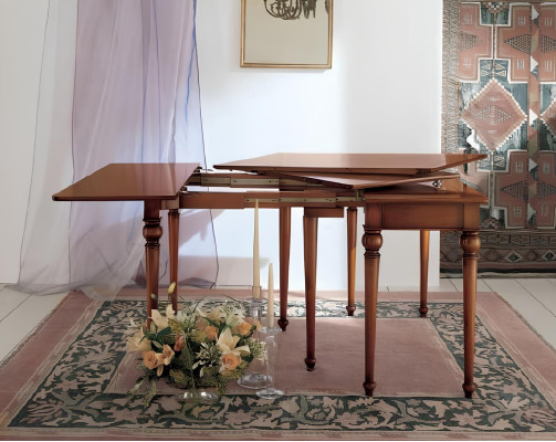 Konsolentisch Spiegel Sideboard 2tlg Set Neu Holz Italienische Möbel Stil Modern