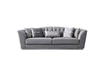 Polstersofa 3-Sitzer bequem luxuriös in Sofa Couch  moderner Stil 286cm
