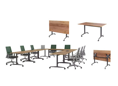 Großer Konferenztisch Moderne Tisch Besprechungstisch Büromöbel Design