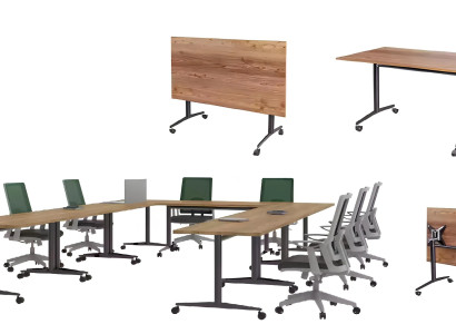 Großer Konferenztisch Moderne Tisch Besprechungstisch Büromöbel Design