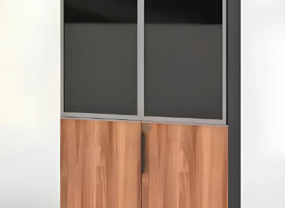 Modernes Regal Aktenschrank Große Kommode Büromöbel Designer Einrichtung