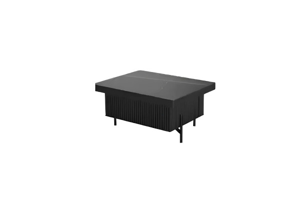 Designer Büromöbel SChreibtisch Sideboard Schwarze Arbeitszimmermöbel