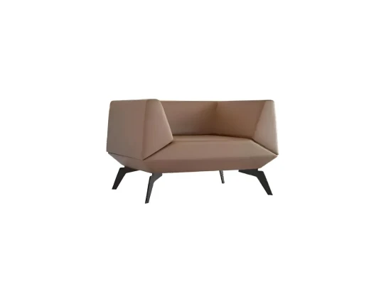 Sessel Design Couch Sofa Sitzer Luxus Ohren Sitz Relax Leder Lounge Polster