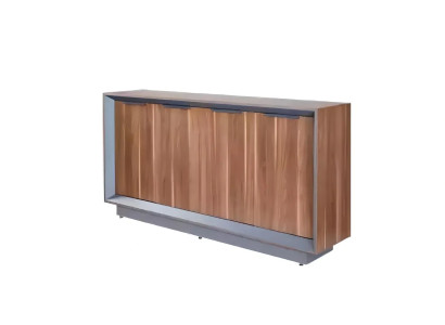 Luxus Arbeitszimmer Holzmöbel Schreibtisch Couchtisch Sideboard Braun
