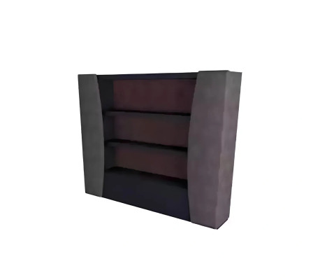 Schreibtisch Couchtisch Bücherregal Modern Arbeitszimmermöbel Holz Braun