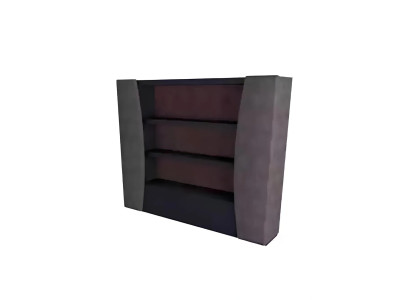 Schreibtisch Couchtisch Bücherregal Modern Arbeitszimmermöbel Holz Braun