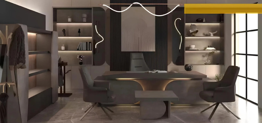 Büro Schreibtisch Exklusiver Cheftisch Chefschreibtisch Büromöbel Praxis