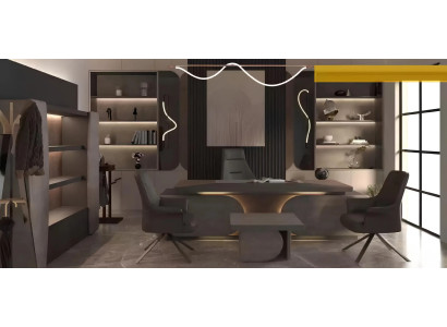 Büro Schreibtisch Exklusiver Cheftisch Chefschreibtisch Büromöbel Praxis