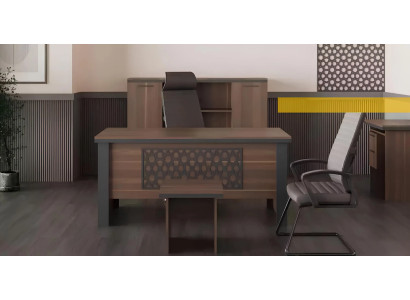 Massivholz Schreibtisch Arbeitszimmermöbel Luxus Designer Tische Modern