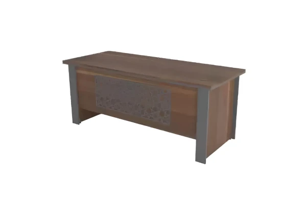 Massivholz Schreibtisch Arbeitszimmermöbel Luxus Designer Tische Modern