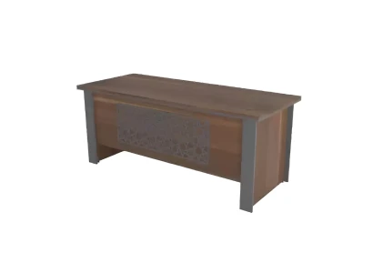 Massivholz Schreibtisch Arbeitszimmermöbel Luxus Designer Tische Modern