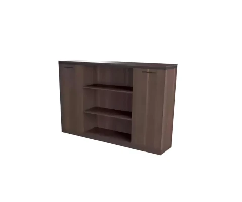 Büro Bücherregal Massivholzmöbel Konsolen Regale Schrank mit Schubladen