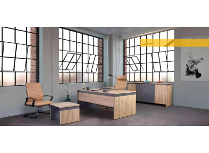 Hellbraunes Sideboard Büromöbel Große Konsole Schrank Designer Möbel
