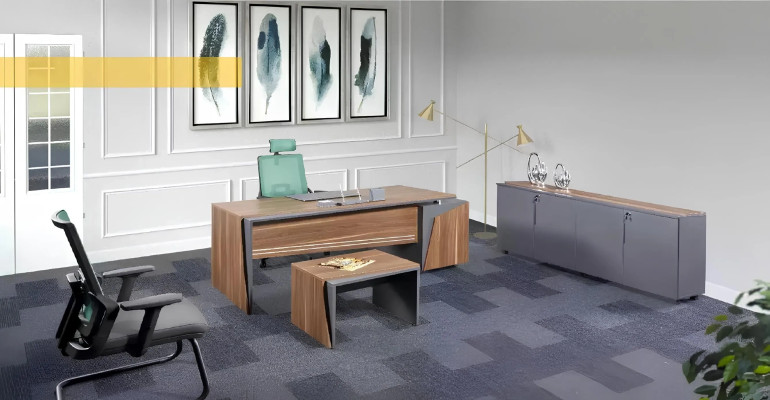 Sideboard Kommode Schrank Konsole Anrichte Büromöbel Büro Einrichtung Grau