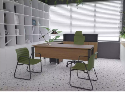 Moderne Holzkommode Büromöbel Einrichtung Designer Bürokommode Sideboard