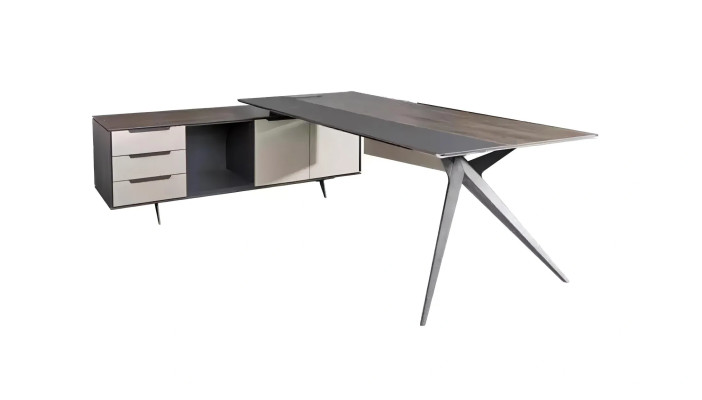 Büro Set Luxus Möbel Eckschreibtisch Couchtisch Sideboard Set 3tlg Modern